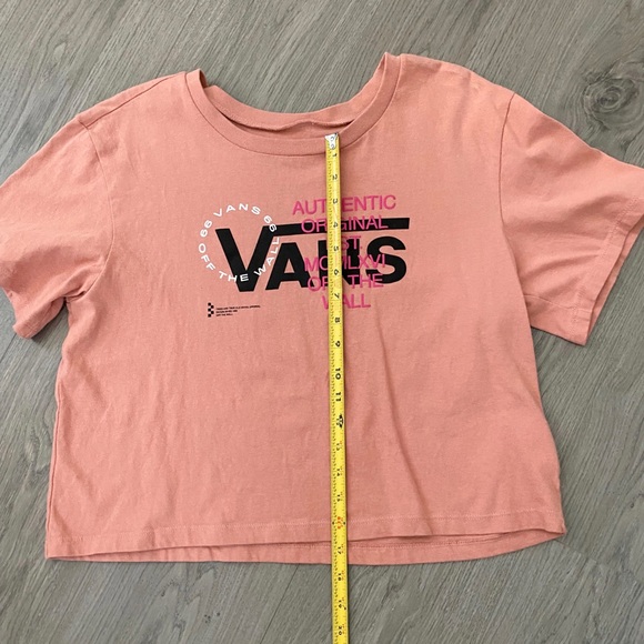 💙SOLD💙Womens Vans Crop Tee Size M Pink - Picture 6 of 7